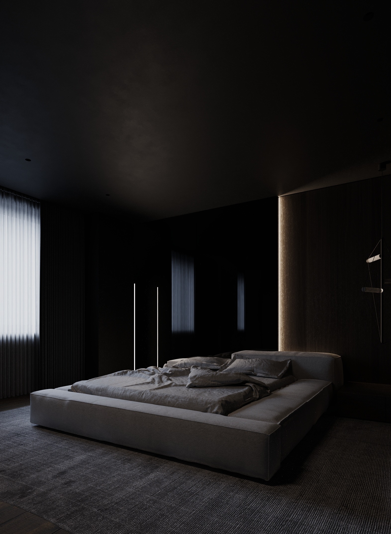Modern apartment interior design — Современный дизайн квартиры в ЖК Хайвилл(21)