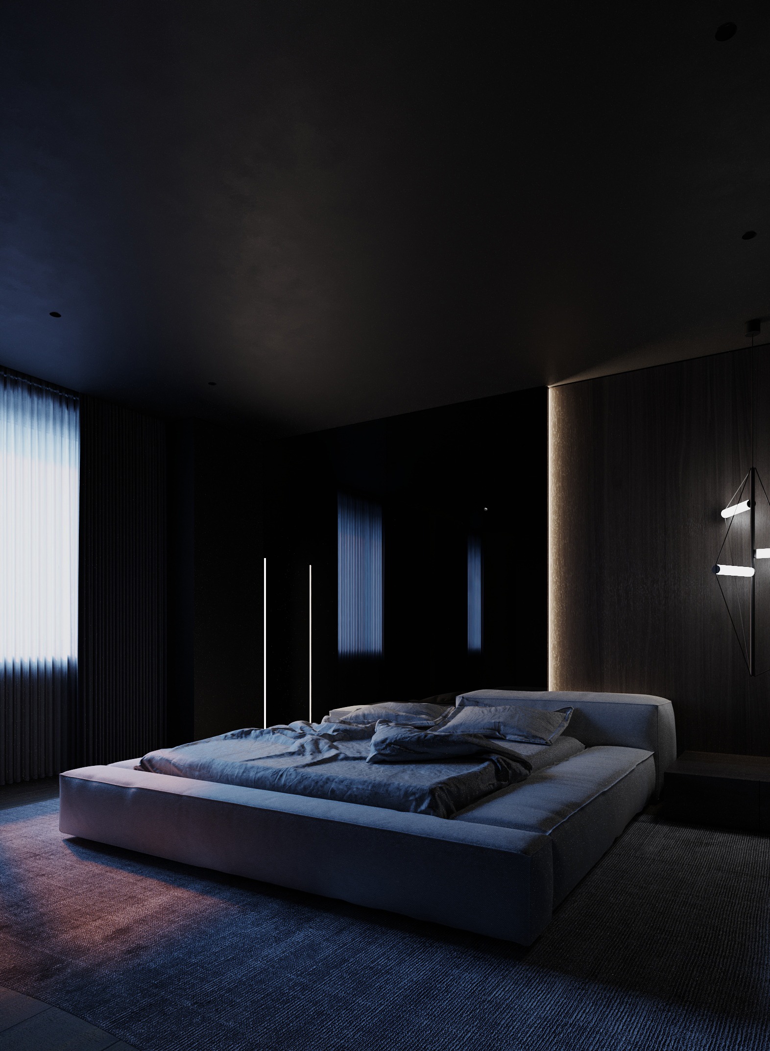 Modern apartment interior design — Современный дизайн квартиры в ЖК Хайвилл(22)